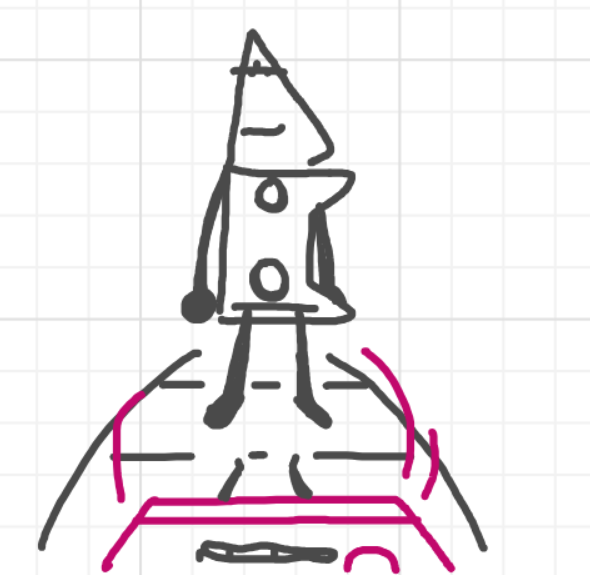 A panel from Ready Oar Knot, episode three of the Board Boards object show by Furretwalk/WalkingFurret.